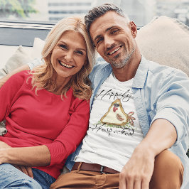 HAPPILY HENPECKED CHICKEN-RELATION T SHIRT