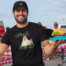 HAPPILY HENPECKED CHICKEN-RELATION T SHIRT