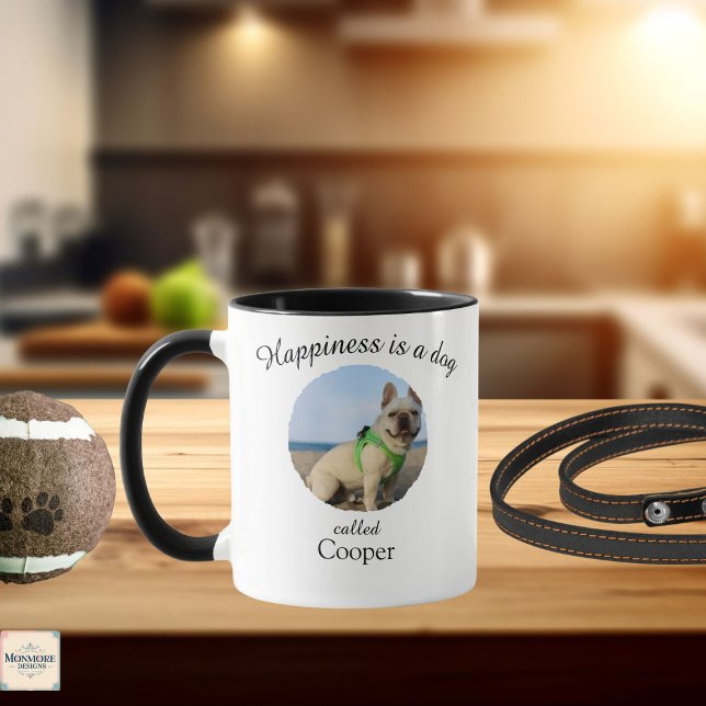 Happiness Is a Dog Personalised Mug Mugg (Skapare uppladdad)