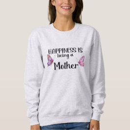 Happiness Is Being A Mother Butterfly Mom Present T Shirt