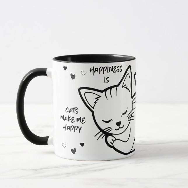 HAPPINESS IS  MUGG (Vänster)