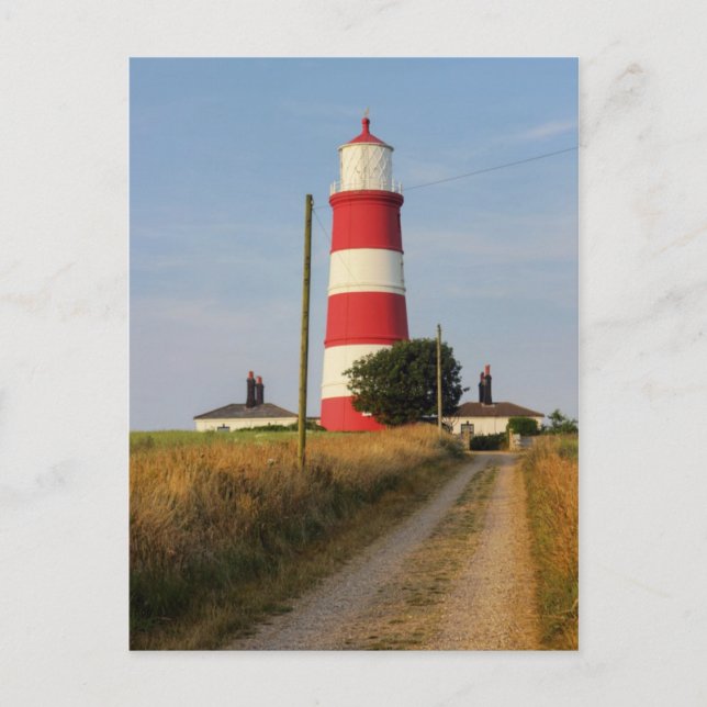 Happisburgh Lighthouse North Norfolk Vykort (Framsida)