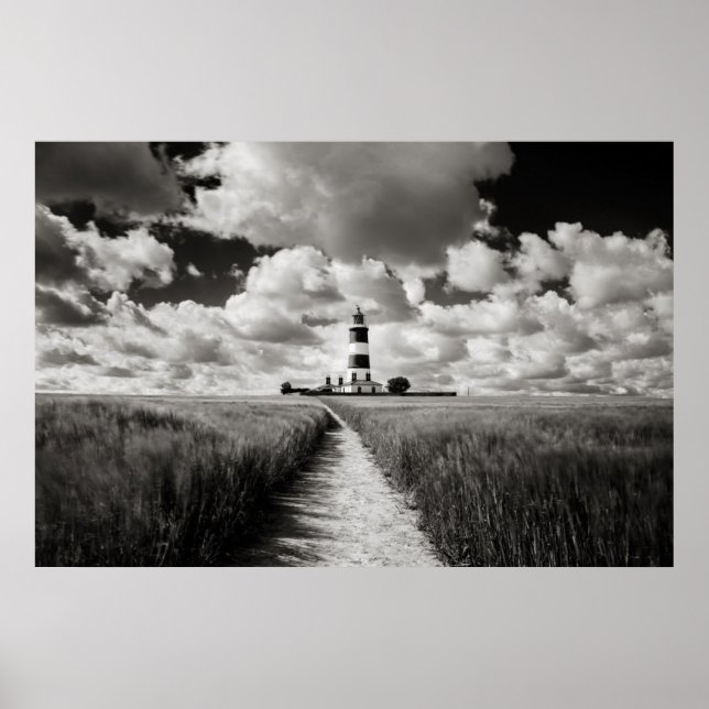 Happisburgh Lighthouse Poster (Framsidan)