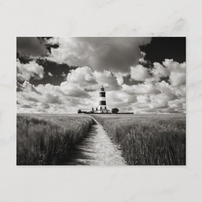 Happisburgh Lighthouse Vykort (Framsida)