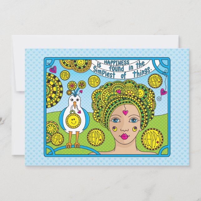 Happity_Flat Card 7" x 5" (Framsida)