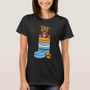 Happity Staffy Stbudsdshire Bull Terrier T Shirt