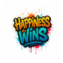 Happity Wins Graffiti Design