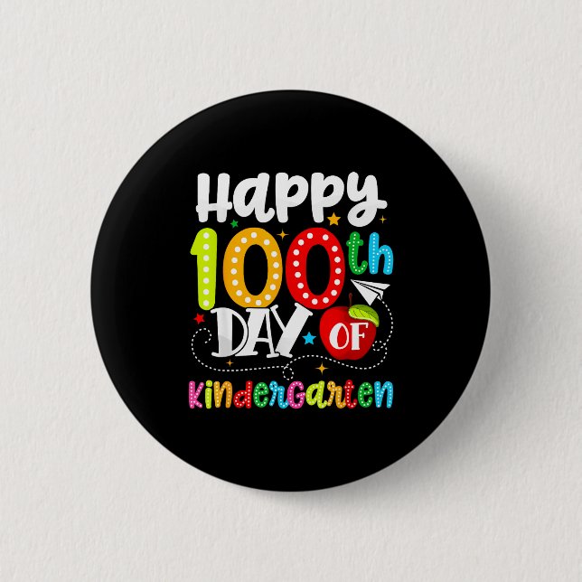 Happy 100th Day Of Kindergarten Funny Teachers Stu Knapp (Framsida)