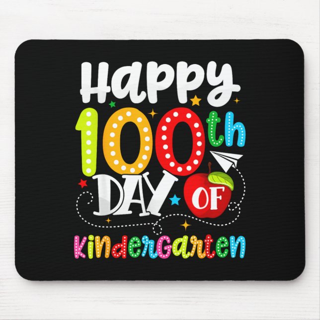 Happy 100th Day Of Kindergarten Funny Teachers Stu Musmatta (Framsidan)