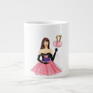 Happy 17th birthday  jumbo mugg