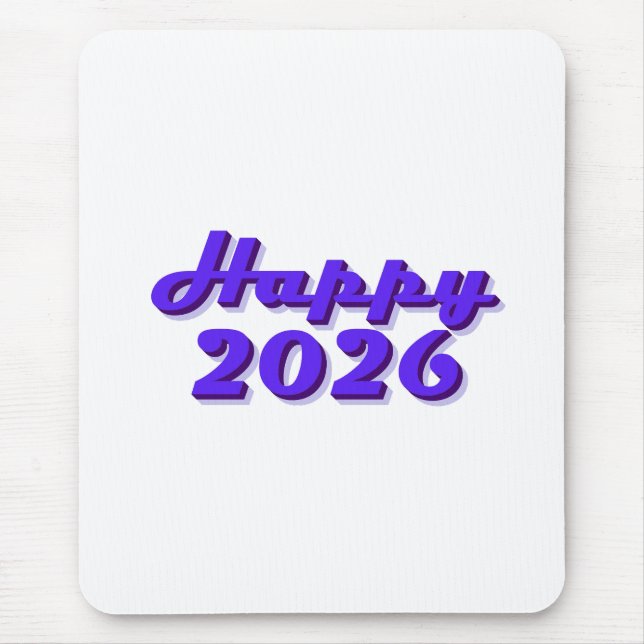 Happy 2026 musmatta (Framsidan)