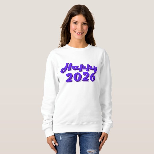Happy 2026 t shirt (Hel framsida)