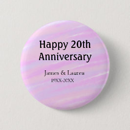 Happy 20th anniversary pink purple pastel name bol knapp