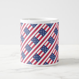 Happy 4th July Independence Day Jumbo Mugg