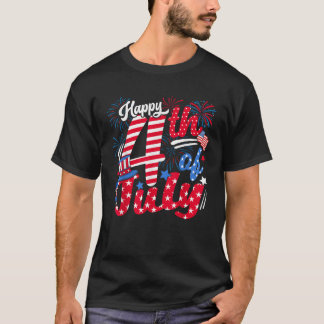Happy 4th Of July US Flag American 4th Of July Ind T Shirt