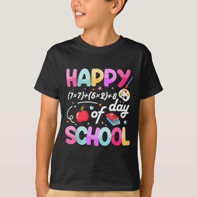 Happy 67 Days Of School 67th Day Smarter Six Seven T Shirt (Framsida)