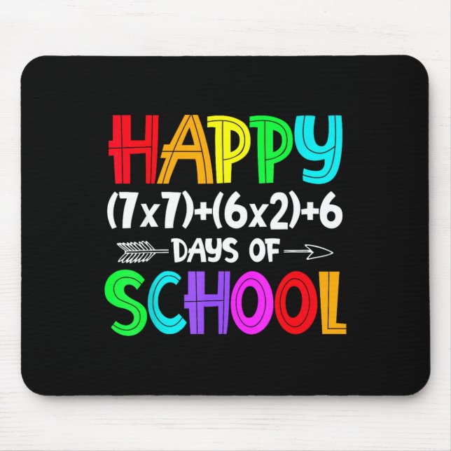 Happy 67 Days Of School Math Teacher Students Six  Musmatta (Framsidan)
