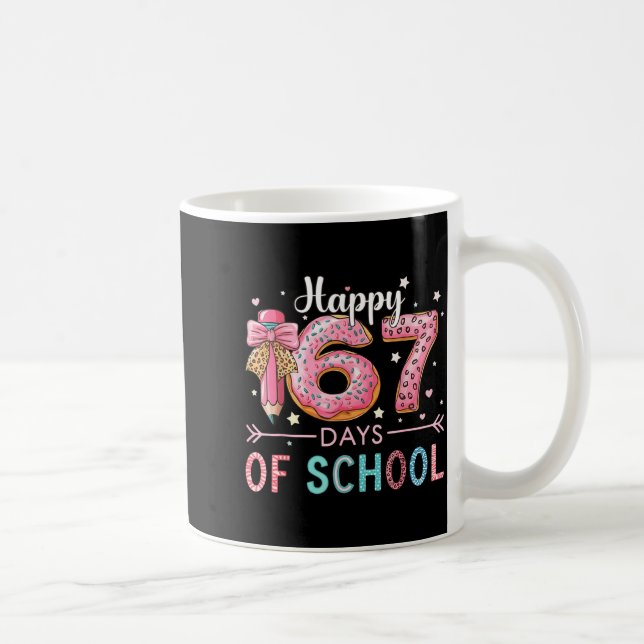 Happy 67 Days Of School Six Seven Meme Boy Girl Te Kaffemugg (Höger)
