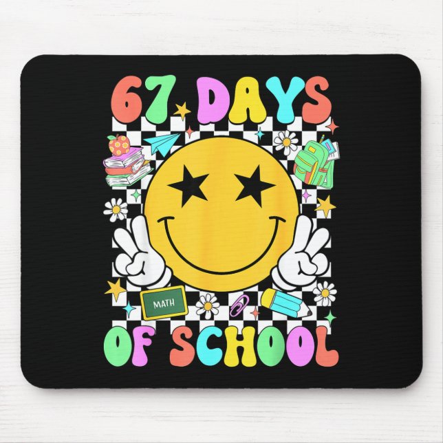 Happy 67th Day Of School Vibes Smile Face 67 Days  Musmatta (Framsidan)