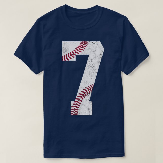 Happy 7th Birthday Gift Baseball Kids 7 2015 Seven T Shirt (Design framsida)