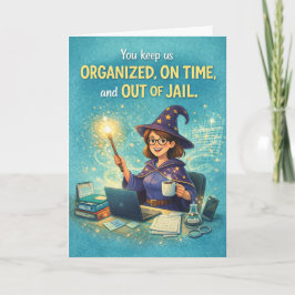 Happy Admin Pro Day - You're a Wizard! Kort