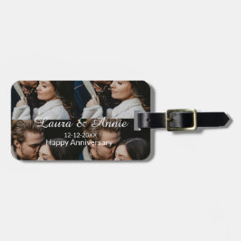 Happy anniversary photo collage name date simple w bagagebricka