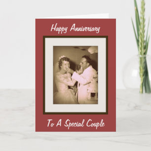 Happy Anniversary To A Special Couple Kort