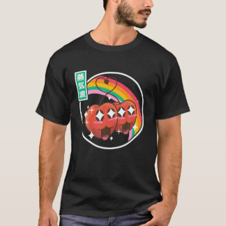 Happy Apples Digital Japan Style 80S Otaku Vaporwa T Shirt