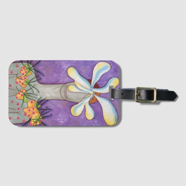 happy bagagebricka (Framsida horisontal)