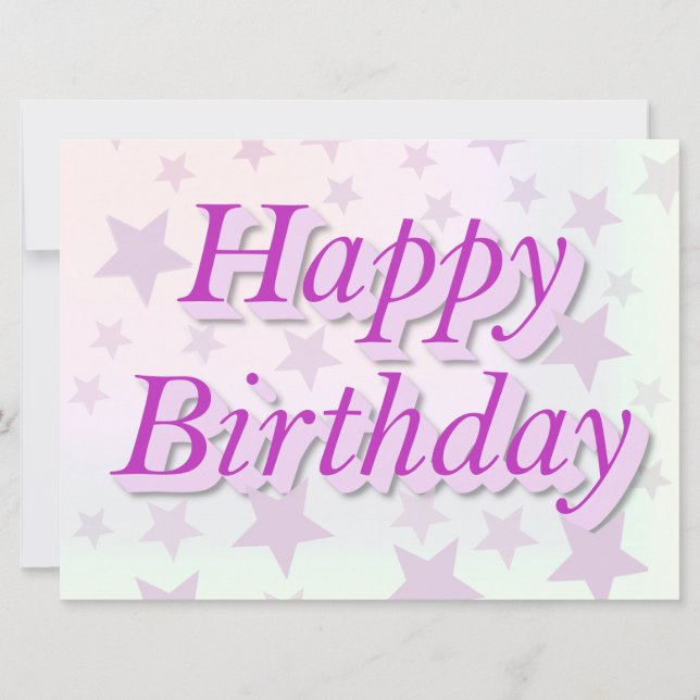 Happy birthday (Framsida)