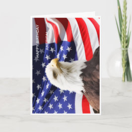 Happy Birthday America Greeting Card Kort