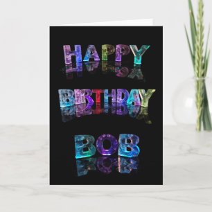 Happy Birthday Bob Card Kort