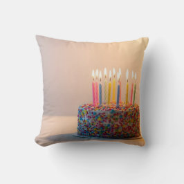 Happy Birthday cake Kudde