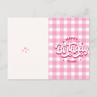 Happy Birthday Card | Birthday Greeting Card  Vykort