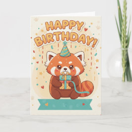 happy birthday card cute for women kort