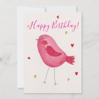 Happy Birthday Card Julkort
