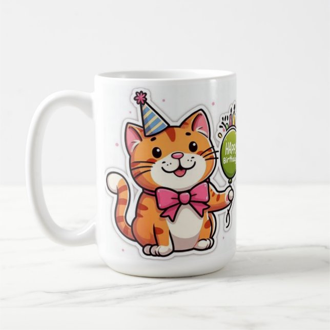 Happy Birthday   Collection  Design Kaffemugg (Vänster)