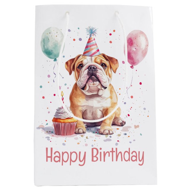 Happy Birthday English Bulldog (Framsidan)