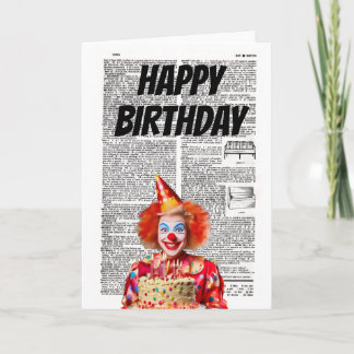 HAPPY BIRTHDAY from the Clown Kort