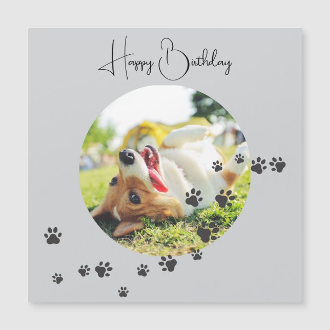 Happy Birthday from Your Furry Friend 2 Photos   (Framsida)