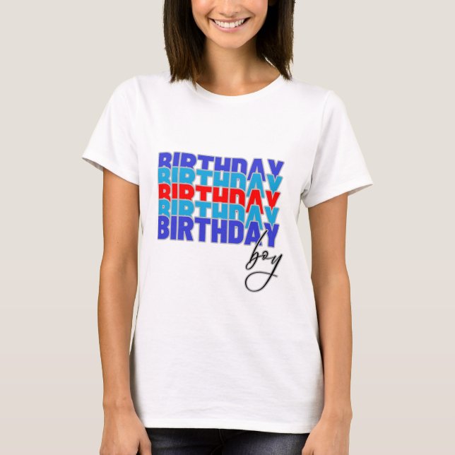 Happy birthday girls. Special day to celebrate! T Shirt (Framsida)