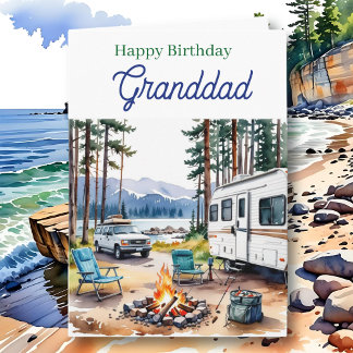 Happy Birthday Granddad | Fishing Tackle Box Kort