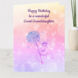 Happy Birthday Great Granddaughter Kort