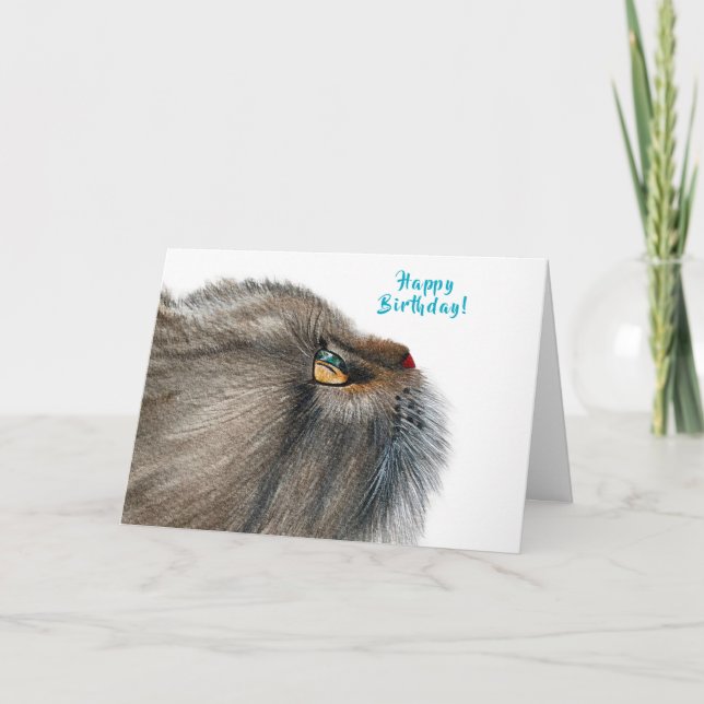 Happy Birthday Greeting Card Kort (Framsida)