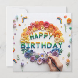 Happy Birthday Greeting Cards  Julkort