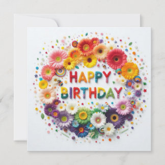 Happy Birthday Greeting Cards Julkort