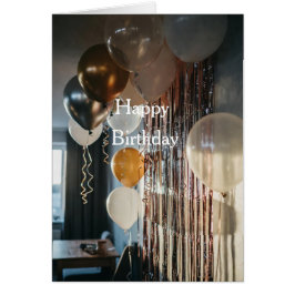 Happy Birthday Hälsningskort