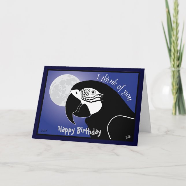 Happy Birthday Karte Kort (Framsida)