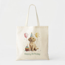 Happy Birthday Labrador Retriever Dogs Tygkasse