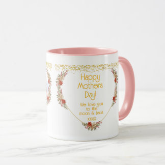 Happy Birthday Mothers Day Gift Family Photo Mug Mugg